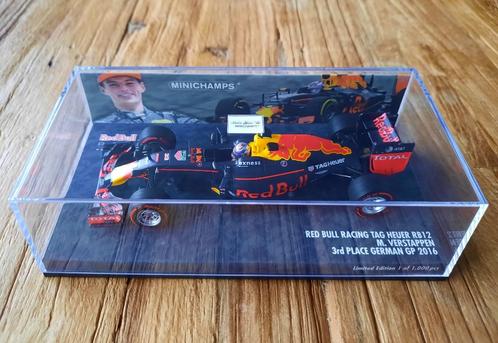 Max Verstappen Minichamps Red Bull RB12 2016 Lidl Sponsoring, Hobby en Vrije tijd, Modelauto's | 1:43, Nieuw, Auto, MiniChamps
