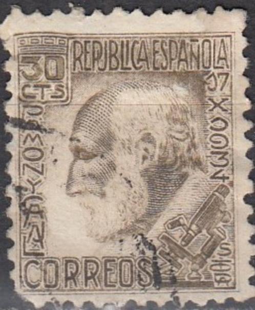 Spanje -SP1.06- 1934 - Santiago Ramón y Cajal, 1852-1934, Postzegels en Munten, Postzegels | Europa | Spanje, Gestempeld, Verzenden
