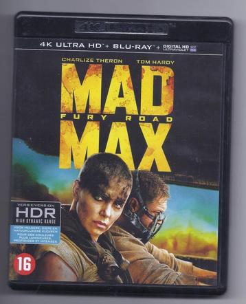 Mad Max : Fury Road  4K UHD Blu Ray + Blu Ray  (NLO) 