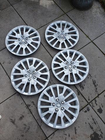 OEM Z.G.A.N. Peugeot wieldoppen 17 inch 5 stuks