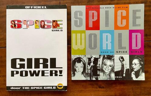 Spice Girls: 2x Boek + 1x Poster + 1x Blik, Verzamelen, Muziek, Artiesten en Beroemdheden, Gebruikt, Boek, Tijdschrift of Artikel