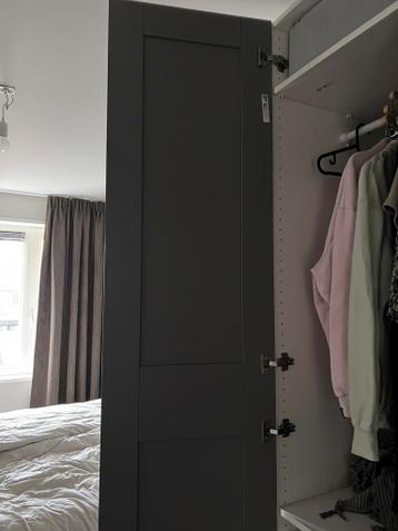 Kastdeuren Ikea Grijs (4x) - afbeelding 4 Kastdeuren Ikea Grijs (4x) - afbeelding 4