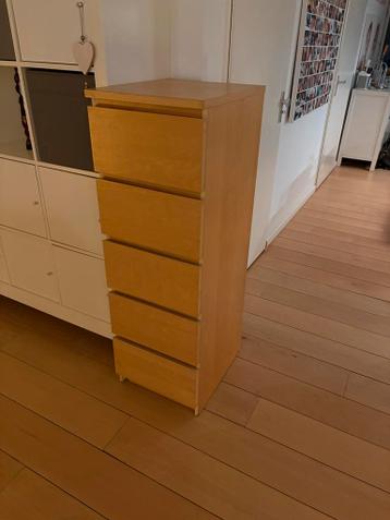 Ikea Malm Ladekast - 5 Lades - afbeelding 2 Ikea Malm Ladekast - 5 Lades - afbeelding 2