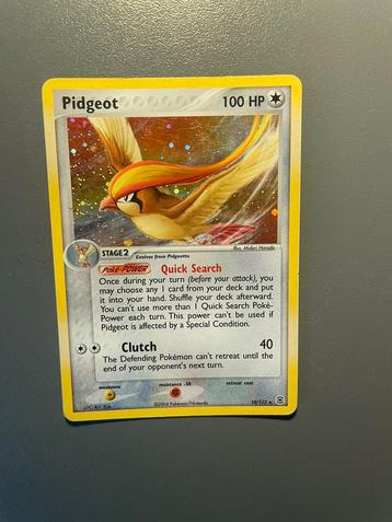 Pidgeot holo FireRed & LeafGreen 10/112
