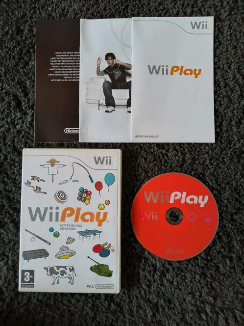 Wii Play, Nintendo Wii, Spelcomputers en Games, Games | Nintendo Wii, Gebruikt, Overige genres, 3 spelers of meer, Vanaf 3 jaar