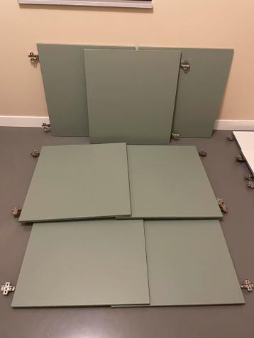 IKEA Besta Deurtjes Lappviken Groen 60x64 7 stuks - afbeelding 1 IKEA Besta Deurtjes Lappviken Groen 60x64 7 stuks - afbeelding 1