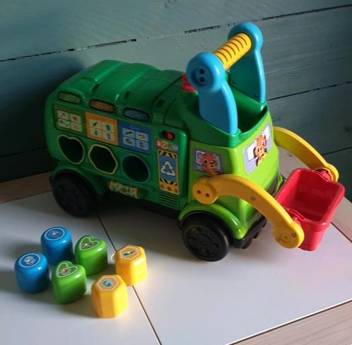 VTech Sorteer & Leer Recycletruck Speelgoedvoertuig 50% off, Kinderen en Baby's, Speelgoed | Vtech, Zo goed als nieuw, Ophalen of Verzenden
