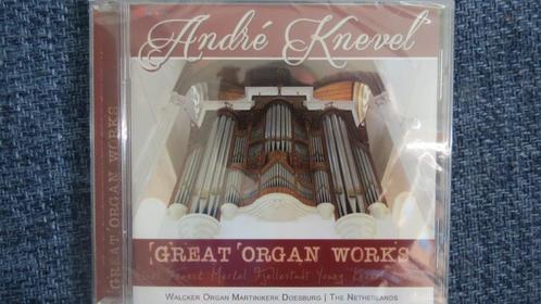 Cd Walcker orgel: Andre Knevel, Great Organ Works, Doesburg, Cd's en Dvd's, Cd's | Religie en Gospel, Nieuw in verpakking, Koren of Klassiek