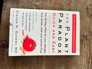 Plant paradox boek met eetplan en recepten 