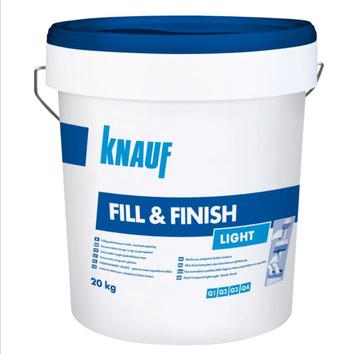Knauff Fill & Finish light mortel 20 kg ongeopend