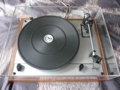 Thorens TD-166 met nieuwe kap,en orgineel Ortofon element, Audio, Tv en Foto, Platenspelers, Gebruikt, Thorens, Ophalen