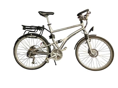 Vouwfiets Mercedes Benz, 24 versnellingen, transporttas, Fietsen en Brommers, Fietsen | Vouwfietsen, Zo goed als nieuw, 20 inch of meer