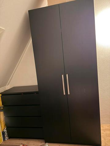 IKEA Malm ladekast – Zwart/Bruin – 80x100x48 - afbeelding 3 IKEA Malm ladekast – Zwart/Bruin – 80x100x48 - afbeelding 3