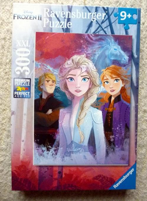 Frozen 2, Elsa, Anna en Kristoff   300 stukjes - compleet, Kinderen en Baby's, Speelgoed | Kinderpuzzels, Nieuw, Meer dan 50 stukjes