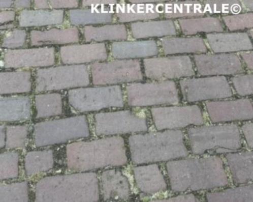 SPOED ROOIKORTING 1.000m2 gemêleerd gebakken klinkers straat, Tuin en Terras, Tegels en Klinkers, Gebruikt, Klinkers, Keramiek