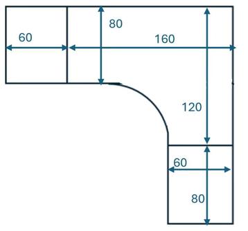 Ikea Galant Hoekbureau + bureaukast - afbeelding 2 Ikea Galant Hoekbureau + bureaukast - afbeelding 2