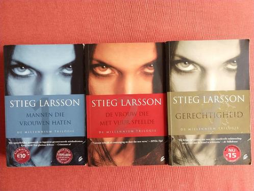De Millennium Trilogie compleet drie boeken voor 6 euro, Boeken, Thrillers, Gelezen, Scandinavië, Ophalen of Verzenden