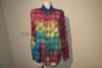 Amiri toffe geruite blouse multicolor heren blouse xs/s