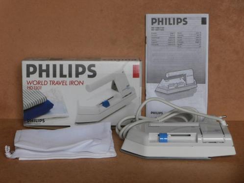 Philips Stewardess reis-strijkijzer Encaustic wax strijkbout, Witgoed en Apparatuur, Strijkijzers en Strijkplanken, Zo goed als nieuw