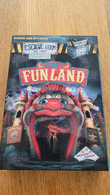 Escape room the game uitbreiding funland nieuw 