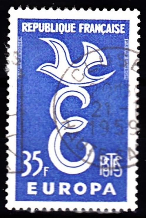 Europa CEPT Frankrijk 1958 MiNr. 1211 gestempeld, Postzegels en Munten, Postzegels | Europa | Frankrijk, Gestempeld, Verzenden