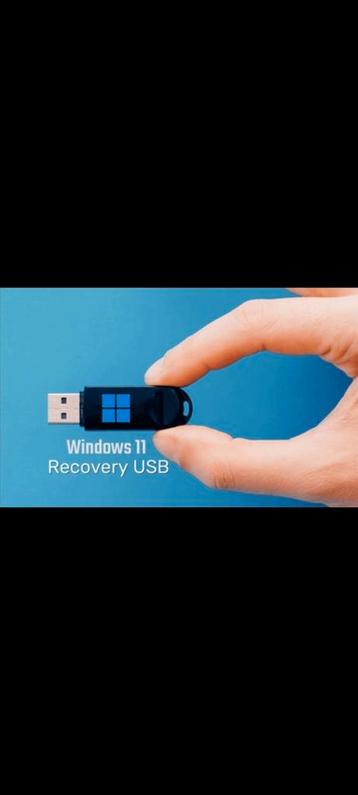 Recovery/Herstel USB Windows 11