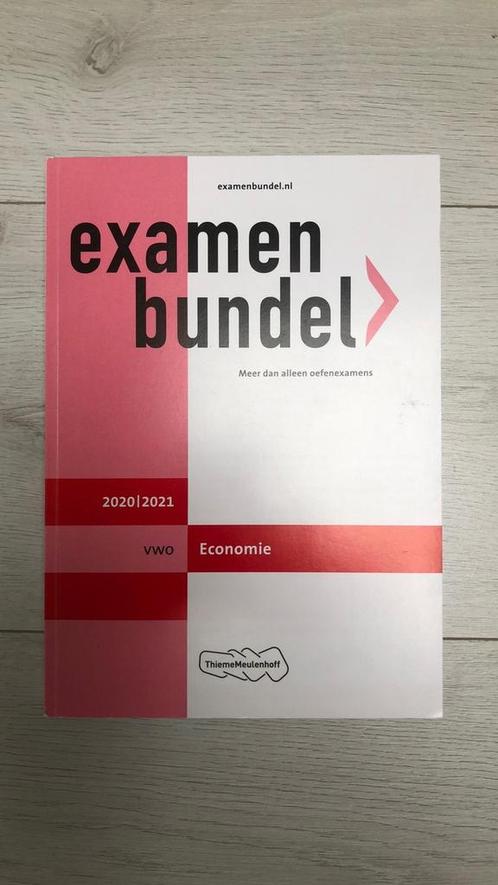 Examenbundel vwo Economie 2020/2021, Boeken, Schoolboeken, Zo goed als nieuw, Economie, VWO, Ophalen of Verzenden