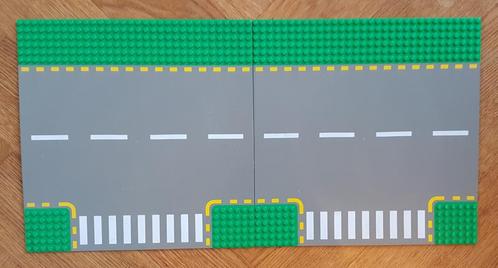 Lego Road Plates 4108  4109 2x  4110  4111 ZGAN, Kinderen en Baby's, Speelgoed | Duplo en Lego, Zo goed als nieuw, Lego, Complete set
