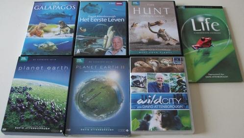 Dvd *** DAVID ATTENBOROUGH *** 7 stuks, Cd's en Dvd's, Dvd's | Documentaire en Educatief, Zo goed als nieuw, Natuur, Boxset, Alle leeftijden