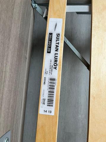 Ikea NYVOLL bedframe 160x200 incl lattenbodem - afbeelding 3 Ikea NYVOLL bedframe 160x200 incl lattenbodem - afbeelding 3