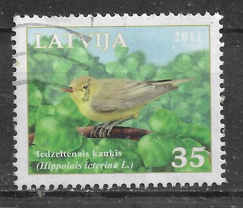 106-24 Latvija 2011 / Hippolais Icterina - Spotvogel, Postzegels en Munten, Postzegels | Europa | Overig, Gestempeld, Overige landen