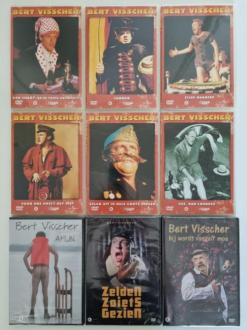 9x Bert Visscher - Geseald, Cd's en Dvd's, Dvd's | Cabaret en Sketches, Nieuw in verpakking, Ophalen of Verzenden
