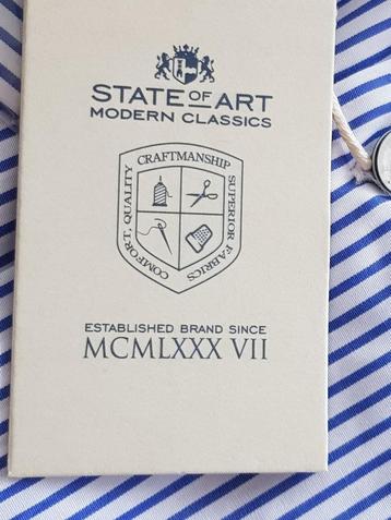  State Of Art Overhemd met Blauwe kleur maat XL