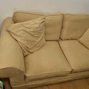 2 Ikea Ektorp banken - Beige - afbeelding 1 2 Ikea Ektorp banken - Beige - afbeelding 1