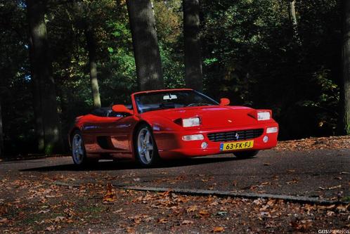 Ferrari F355 3.5 Spider 1996 Rood, Auto's, Ferrari, Particulier, F355, ABS, Airbags, Airconditioning, Alarm, Bluetooth, Boordcomputer