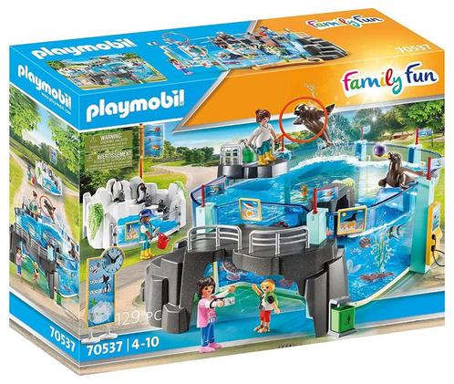 PLAYMOBIL 70537 Dagje uit naar het Zee Aquarium 129 delig, Kinderen en Baby's, Speelgoed | Playmobil, Nieuw, Complete set, Ophalen of Verzenden