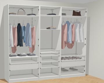 Ikea Pax kasten Garderobekasten Luxe Hoogglans glas lade 275 - afbeelding 6 Ikea Pax kasten Garderobekasten Luxe Hoogglans glas lade 275 - afbeelding 6