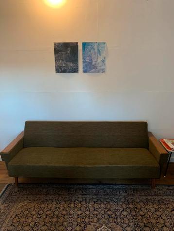 Leuke vintage bank slaapbank - gratis