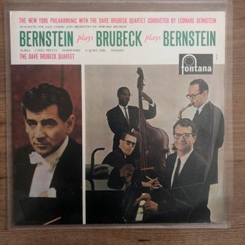Bernstein plays Brubeck plays Bernstein vintage jazz lp