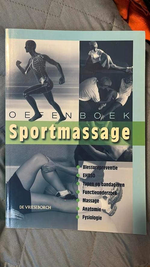 Willem Snellenberg - Oefenboek Sportmassage, Boeken, Studieboeken en Cursussen, Zo goed als nieuw, Ophalen
