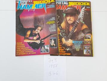 Metal Hammer/Aardschok 1988 Slayer Metallica