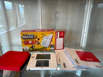 Mario bros 3ds met doos en boekjes