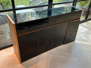Dressoir zwart 165x92x40