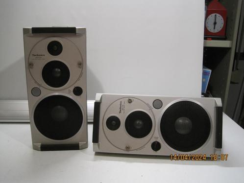 technics SB-F20 luidsprekers (300), Audio, Tv en Foto, Luidsprekers, Gebruikt, Front, Rear of Stereo speakers, Overige merken