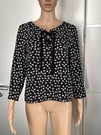 i81 Vanilia maat M=38/40 blouse top zwart/wit