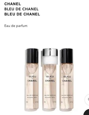 Chanel bleu twister spray