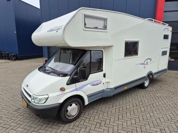 2002 Ford Challenger, 6 persoons, stapelbed, leuke camper!