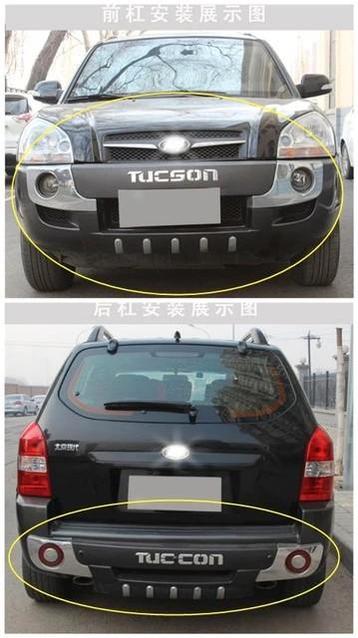 Hyundai Tucson Bumper Guards 2004-2010