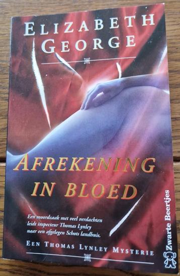 Boek Afrekening in bloed van Elizabeth George 
