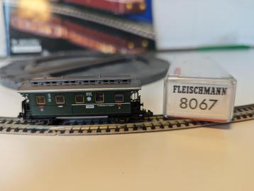 Fleischmann  8067 DRG rijtuig, OVP N-spoor